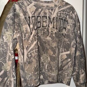 Abercrombie & fitch men’s Yosemite California Camouflage Men's Shirt